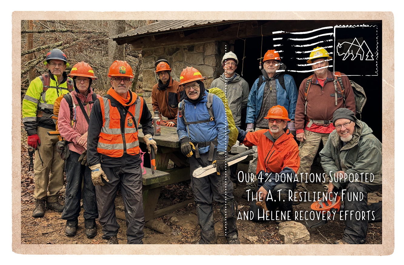 Appalachian Trail Resiliency Fund and Helene Recovery Efforts.