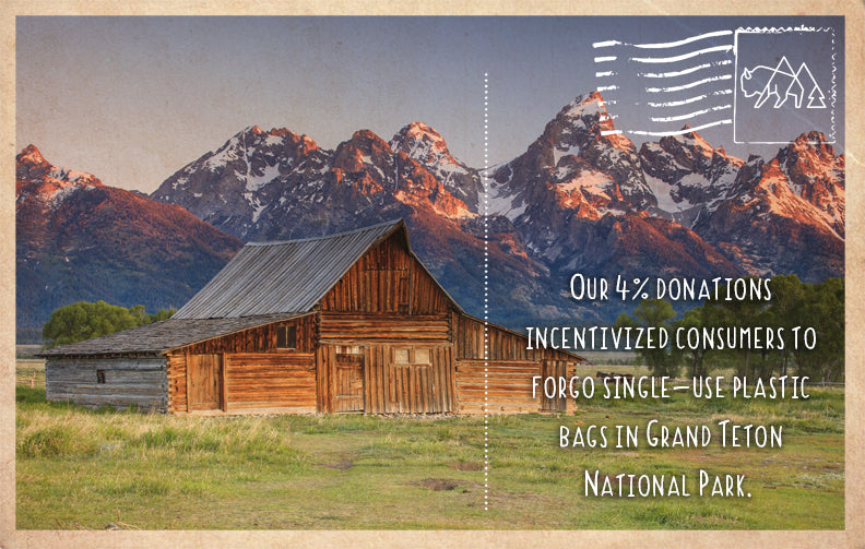 Reusable Bags in Grand Teton National Park