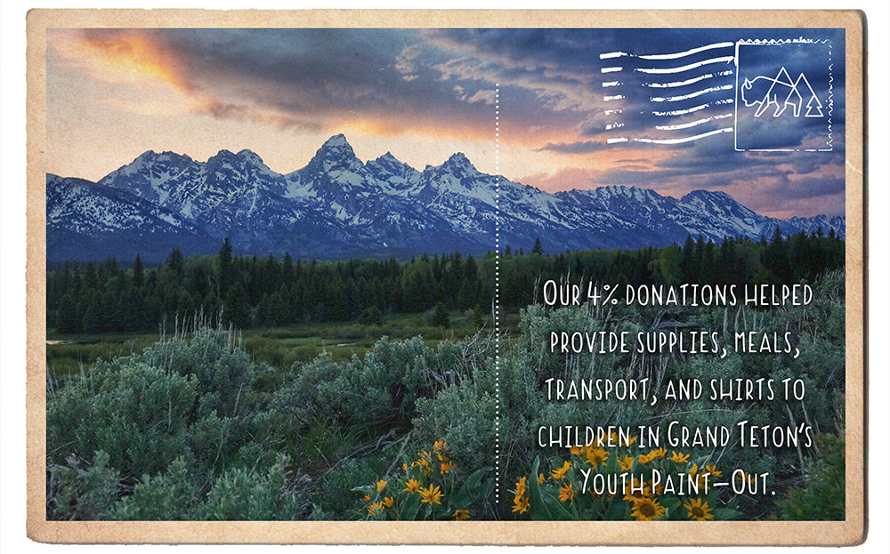 Grand Teton's Youth Paint-Out