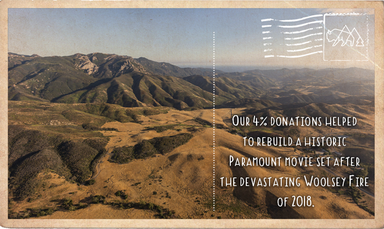 Rebuilding Paramount Movie Set with Santa Monica Mountains Fund