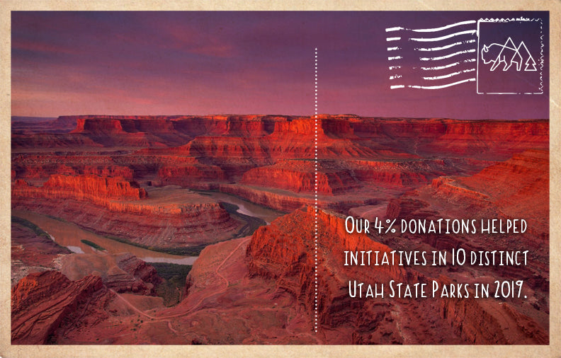 Helping initiatives in 10 distinct Utah State Parks in 2019
