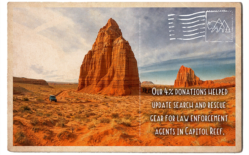 Search and Rescue Gear for Law Enforcement in Capitol Reef NP