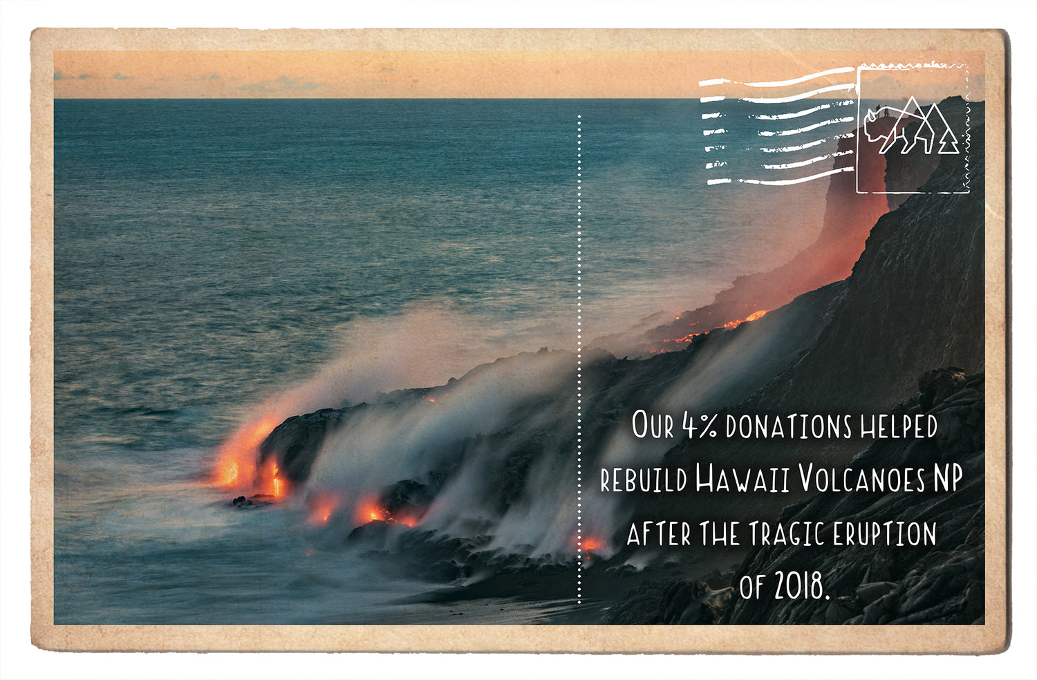 Helped Rebuild Hawaii Volcanoes NP