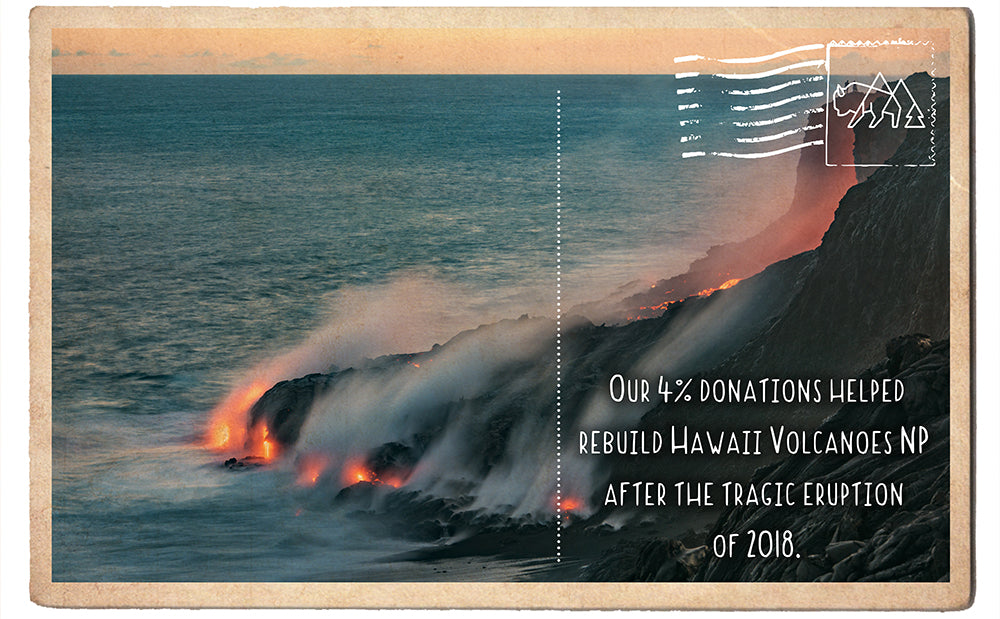 Helped Rebuild Hawaii Volcanoes NP