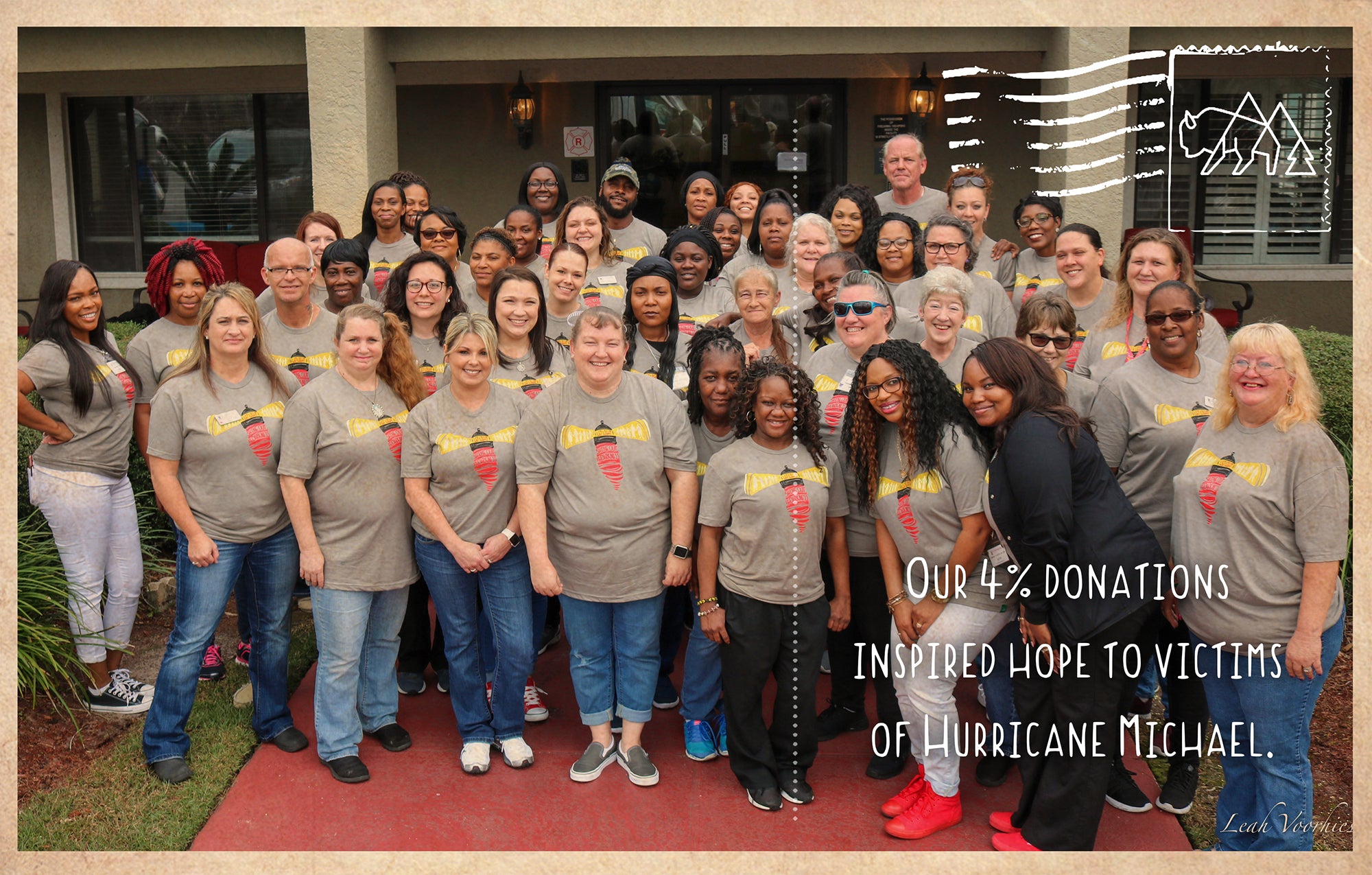 Inspired hope to Hurricane Michael Victims