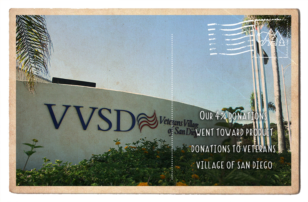 Product Donations to Veterans Village of San Diego