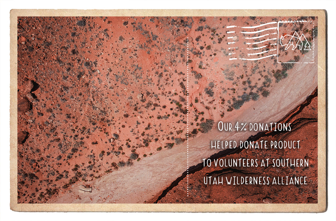 Product Donation to Southern Utah Wilderness Alliance
