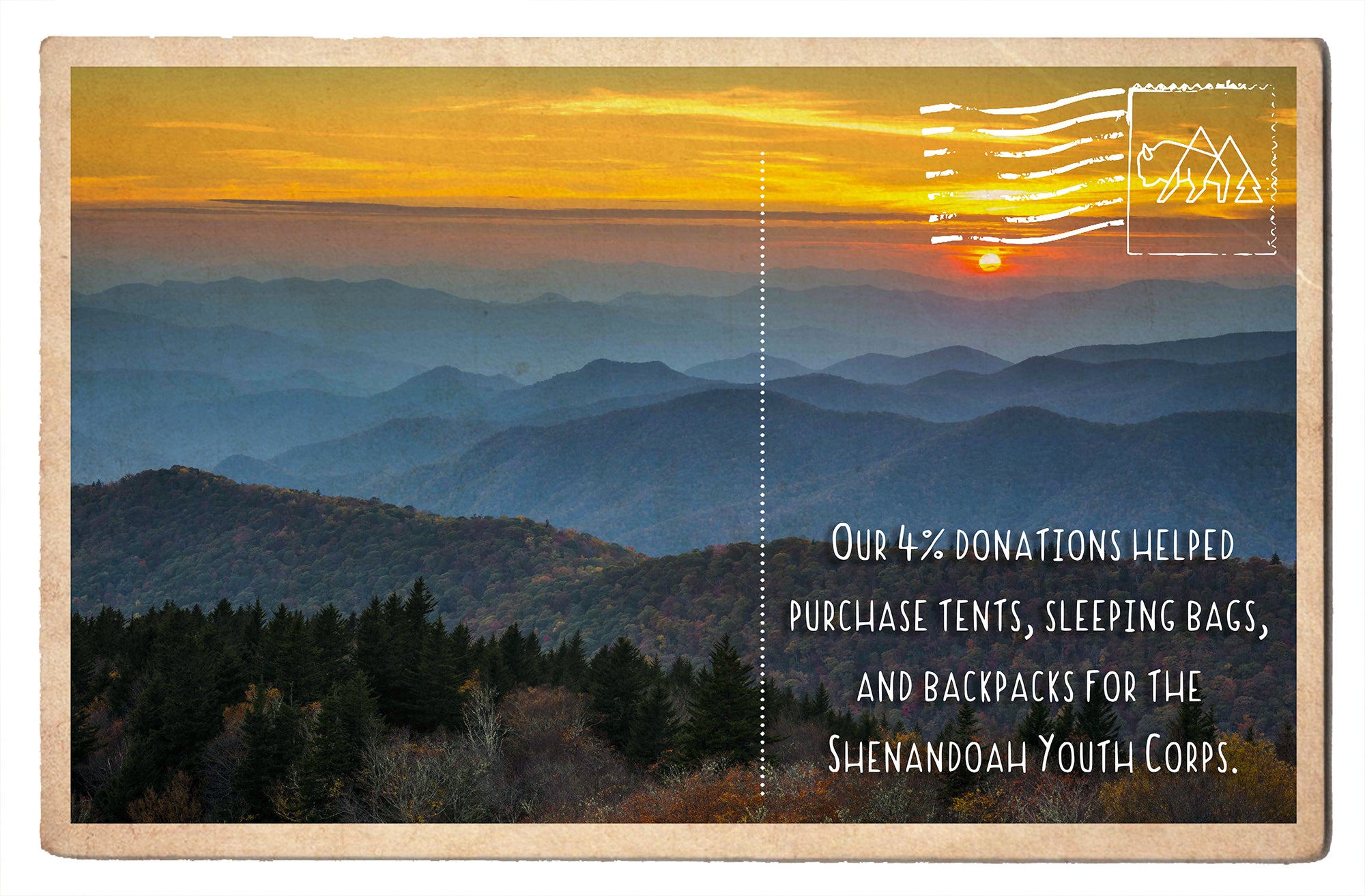 Gear for the Shenandoah Youth Corps