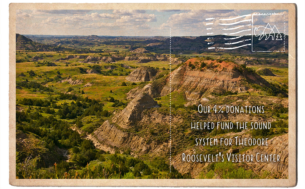 Helped Purchase a Sound System for Theodore Roosevelt's Visitor Center