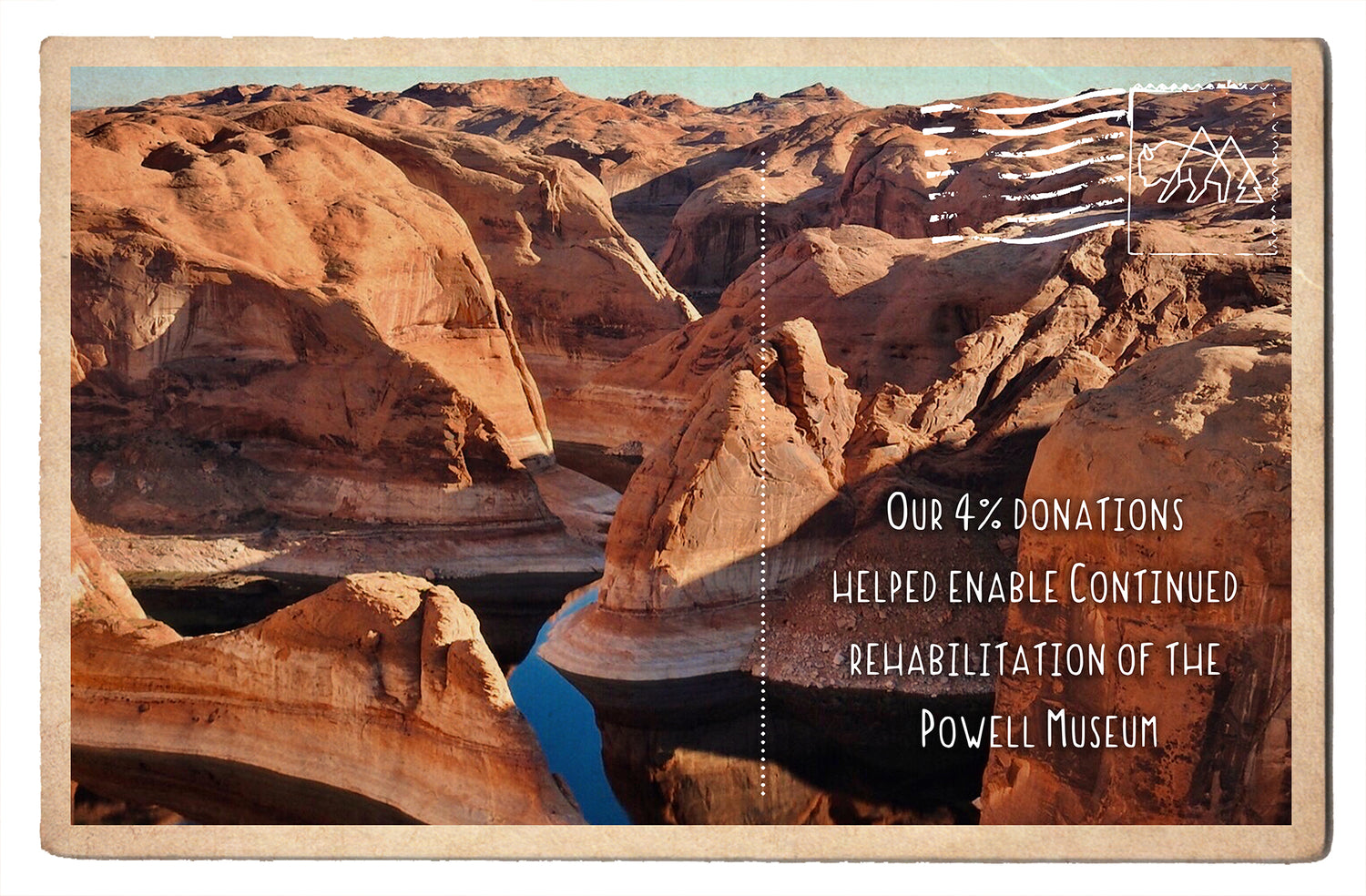 Donated to Continued Rehabilitation of the Powell Museum