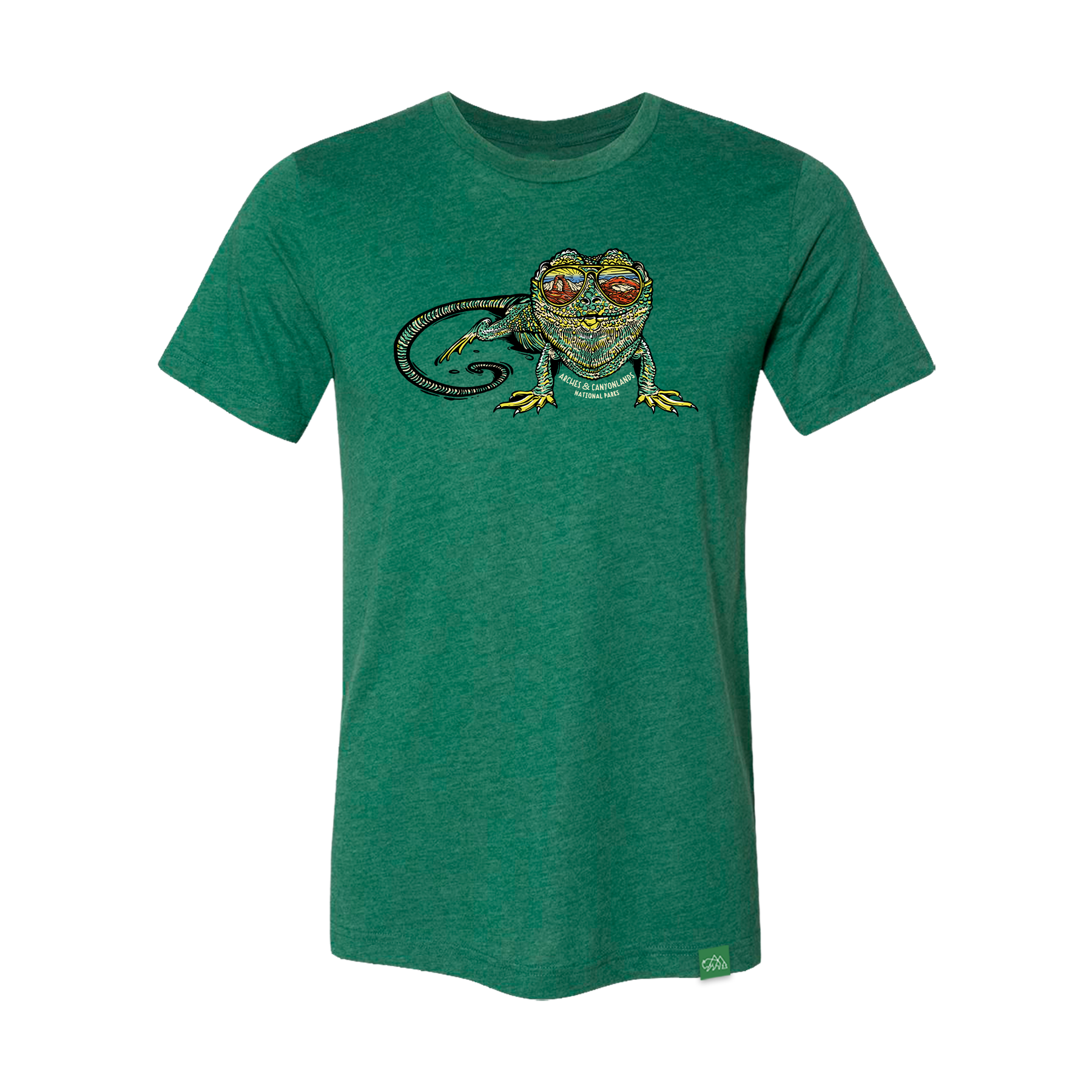 Arches Canyonlands Lizard Reflection T-Shirt