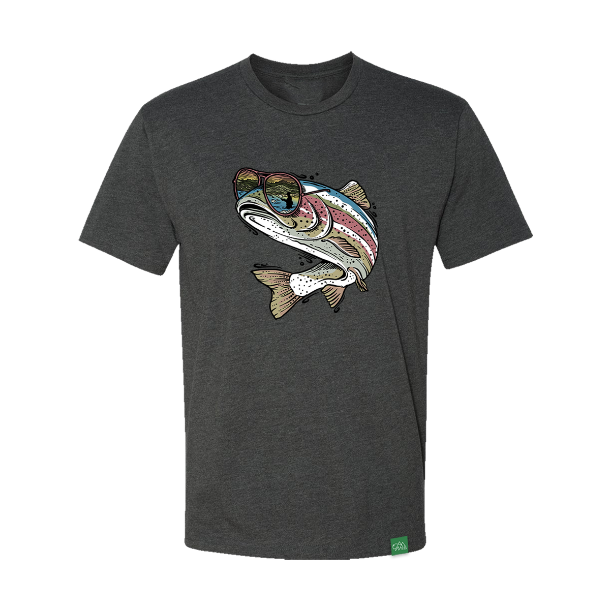 Miami Vice Rainbow Trout | Fishing Enthusiast Gift | Wild Tribute