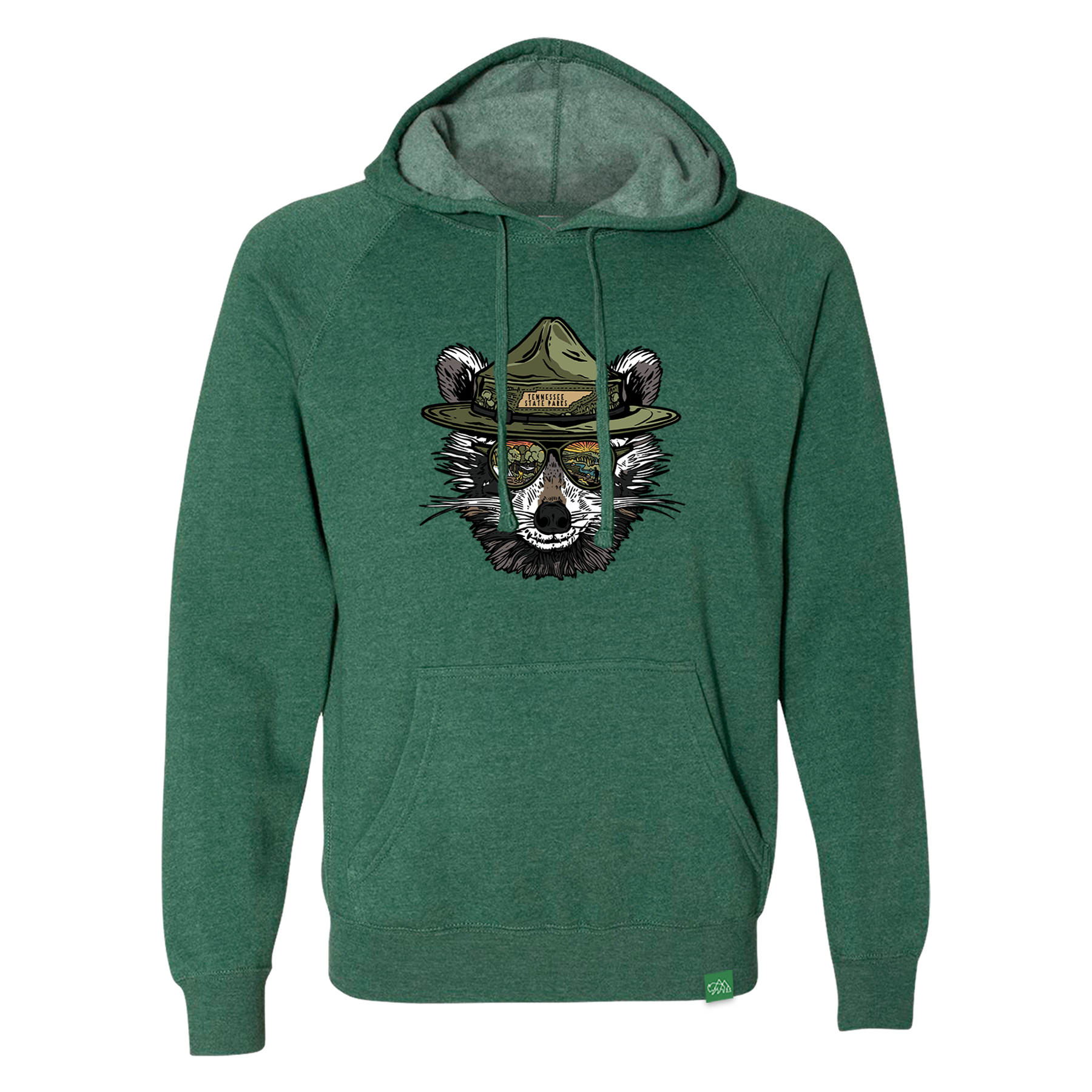 Ranger Ramble TN State Parks Raccoon Hoodie