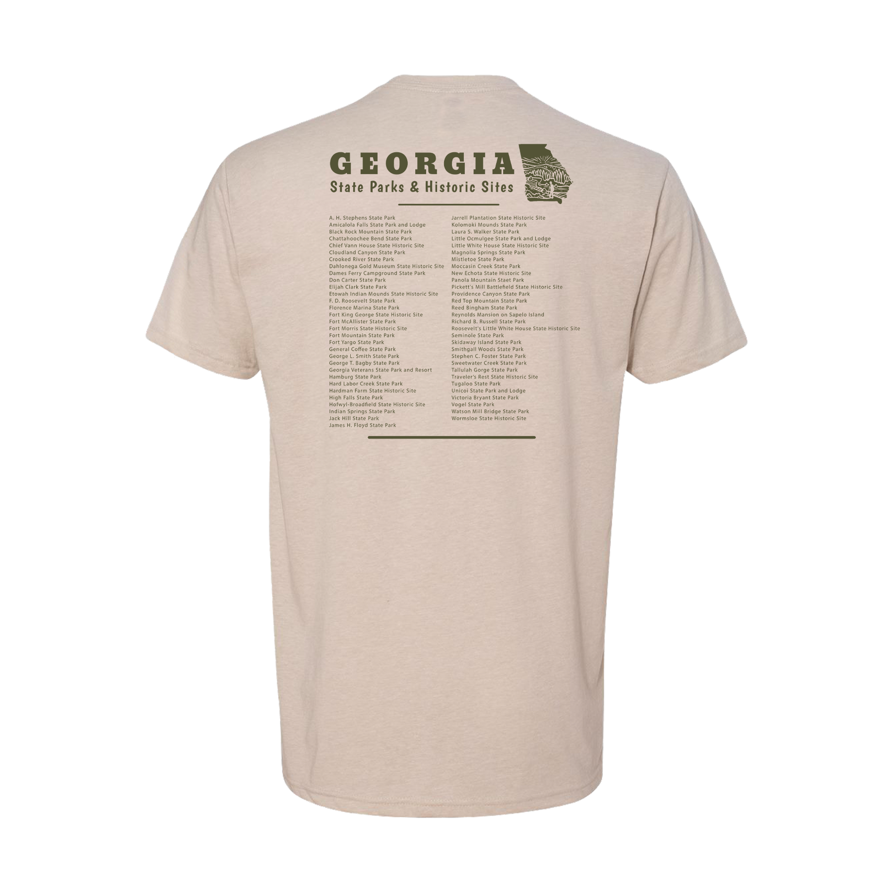 Georgia State Parks Wild Things T-Shirt