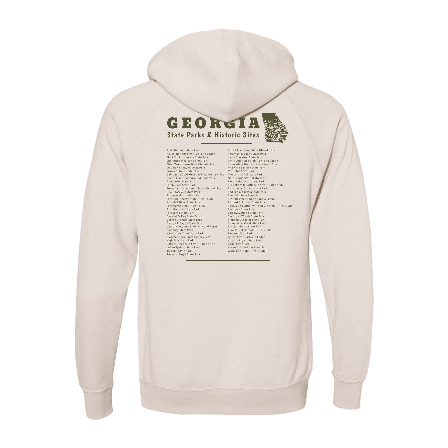 Georgia State Parks Wild Things Hoodie