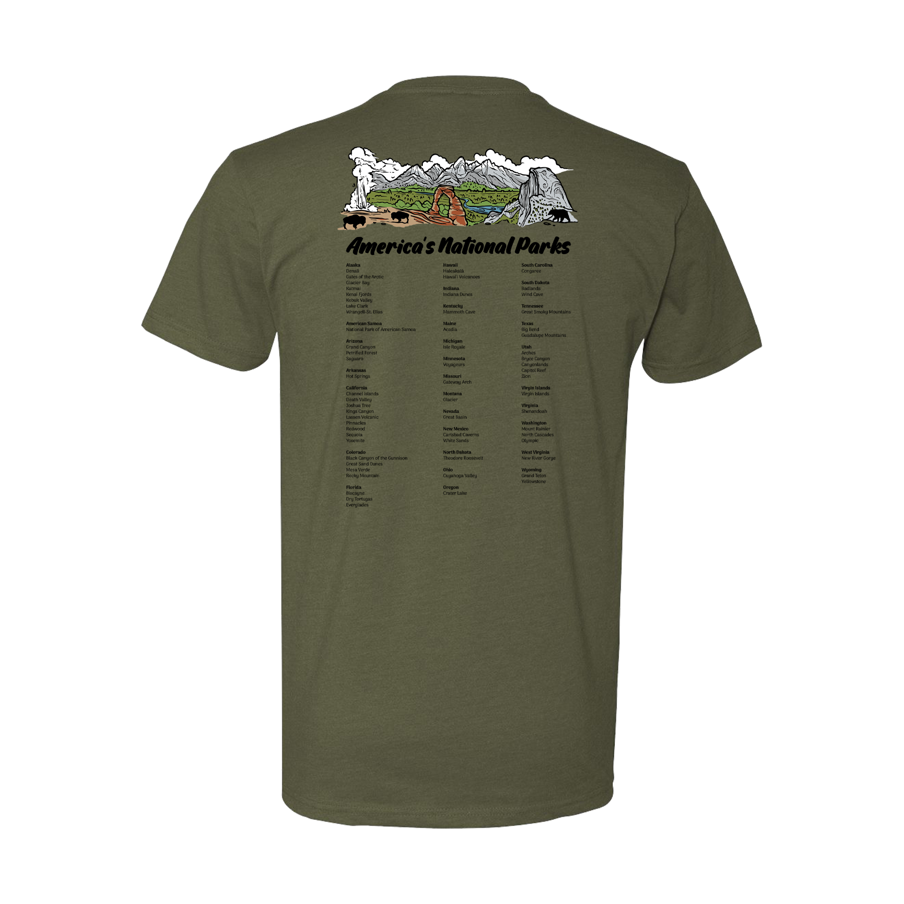 America's National Parks T-Shirt