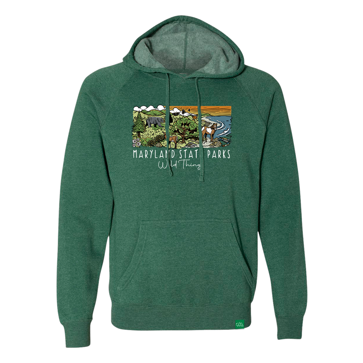 Maryland State Parks Wild Things Hoodie