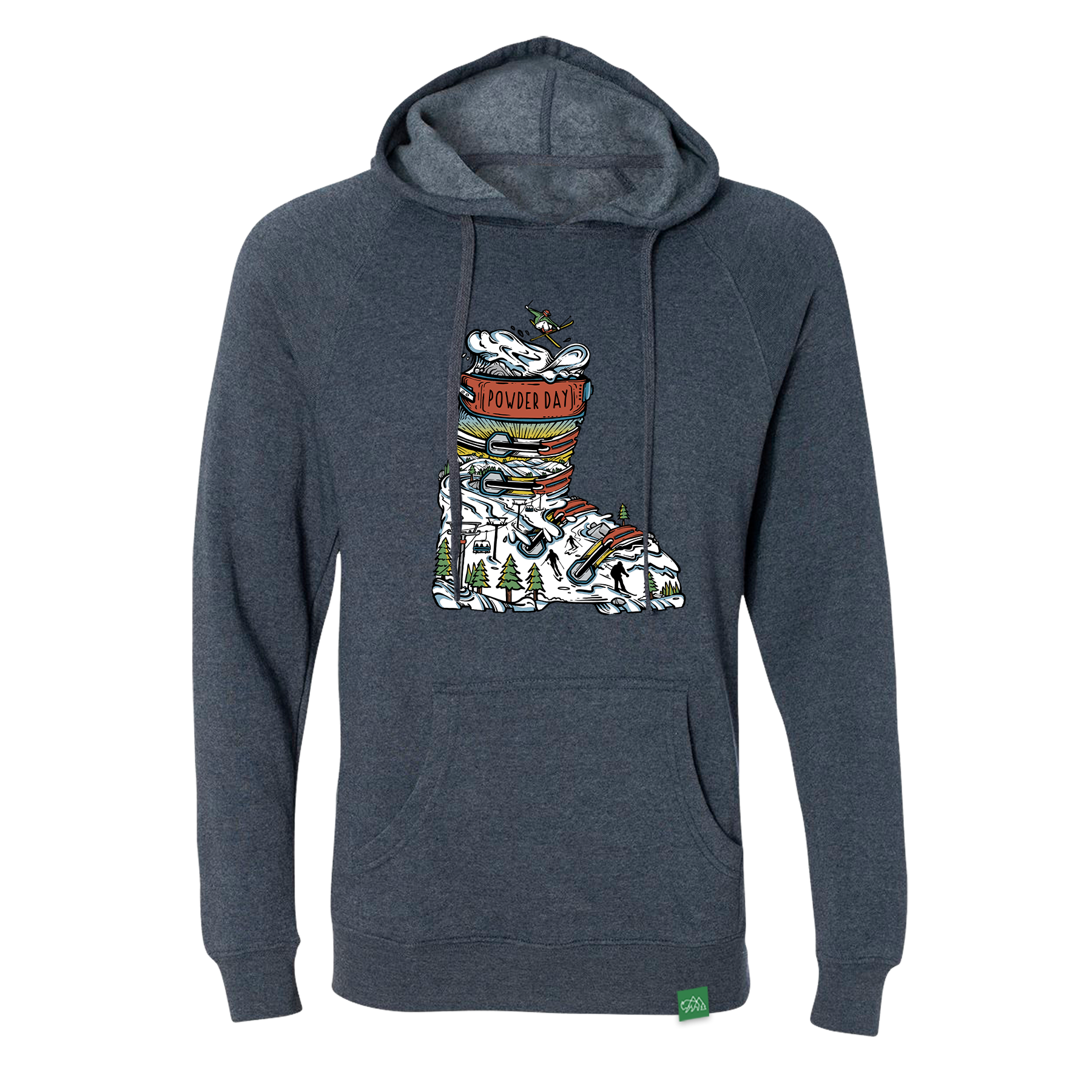 Powder Day Boot Hoodie