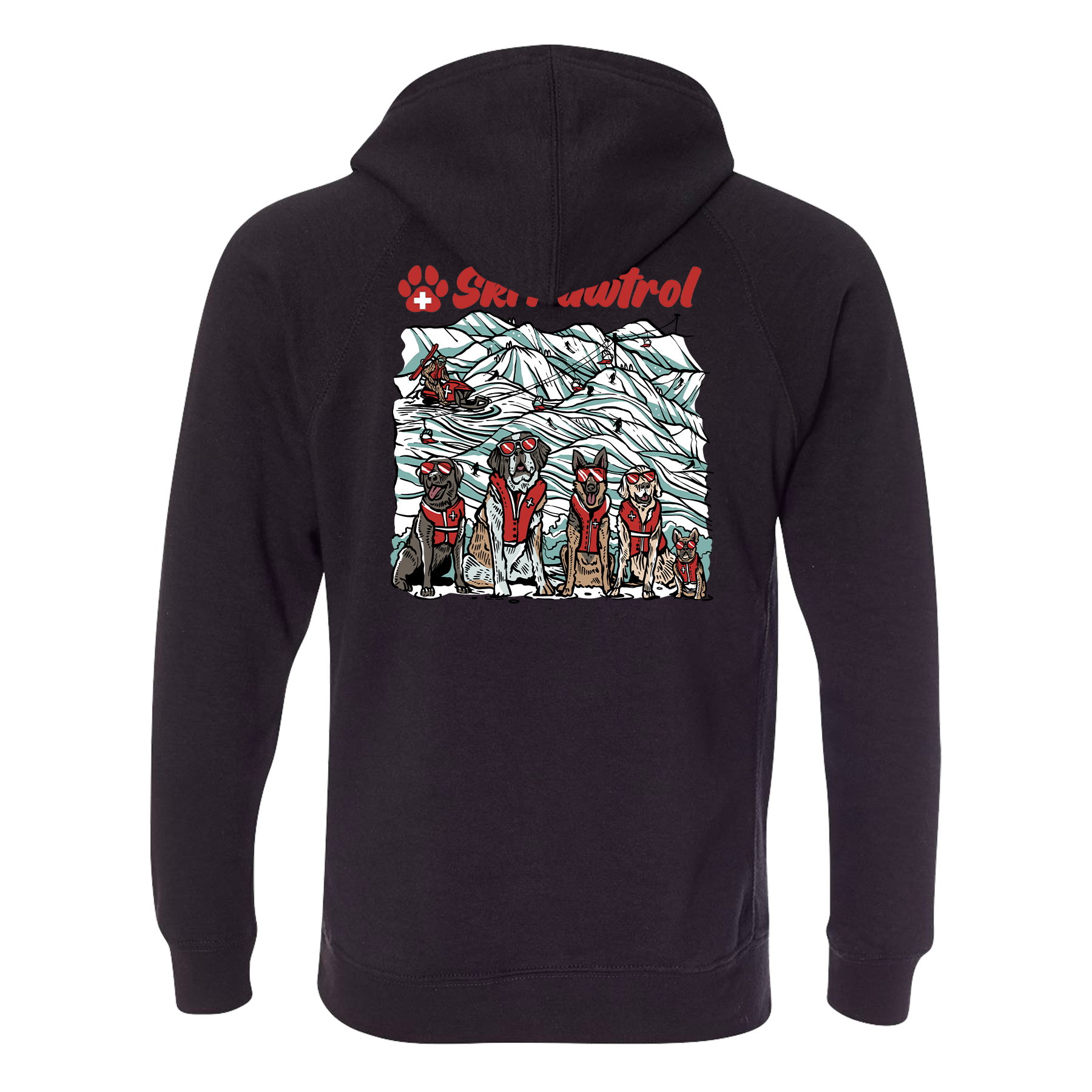 Ski Pawtrol Hoodie