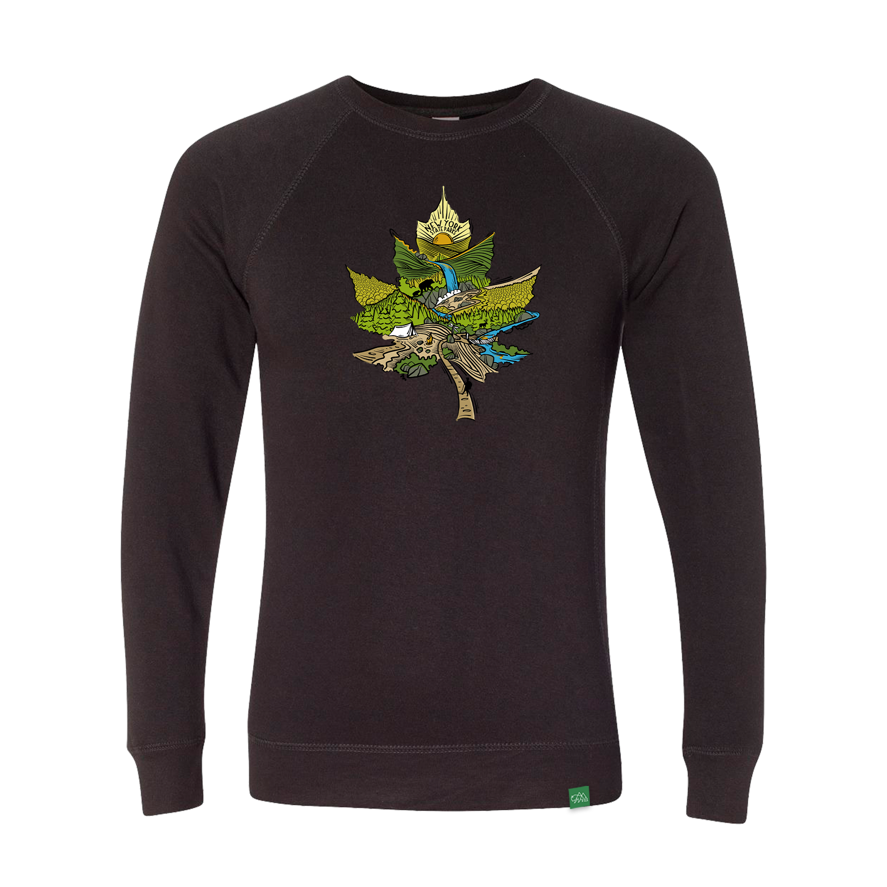 New York State Parks Maple Leaf Sweatshirt