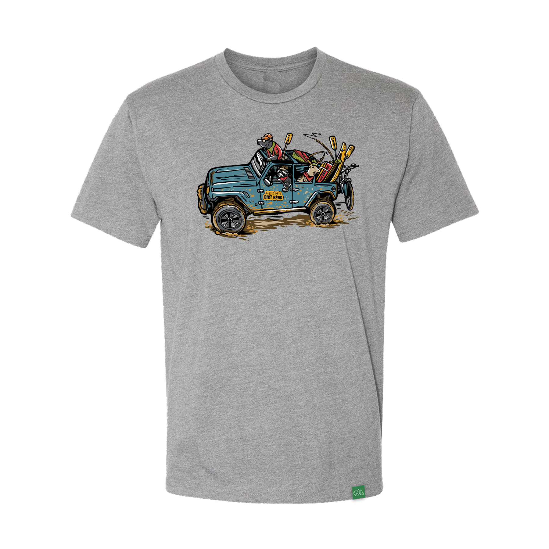 Raised on a Dirt Road T-Shirt | Wild Tribute