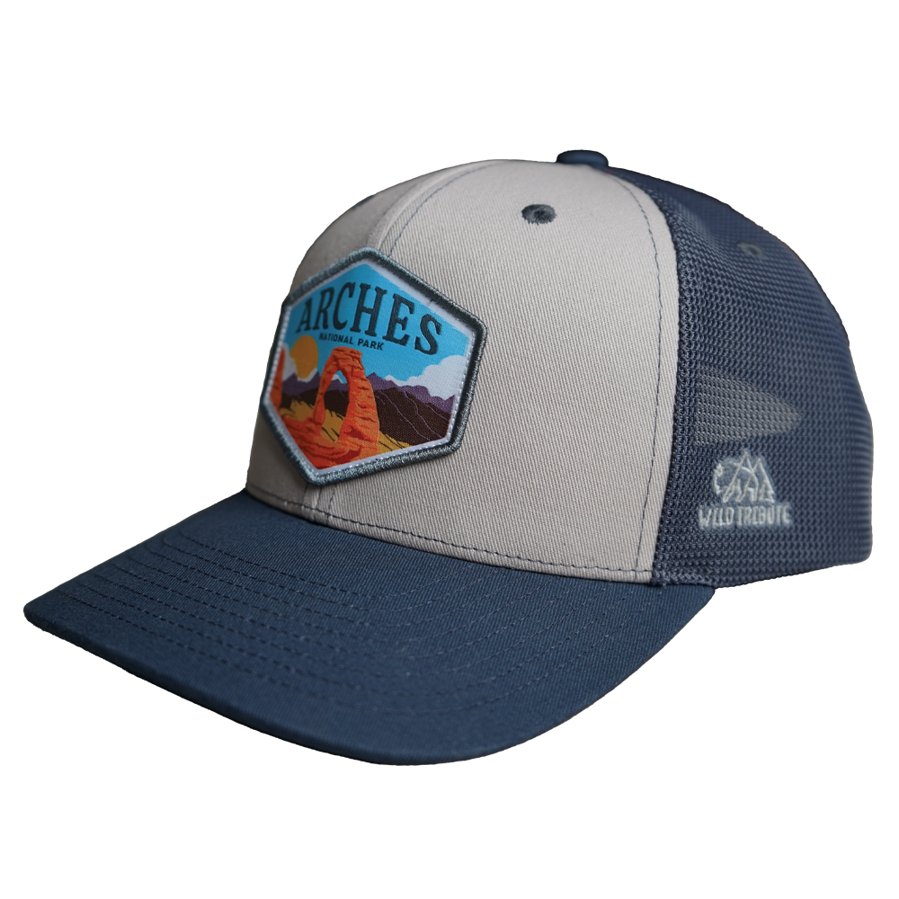 Arches Landscape Sketch Trucker Hat