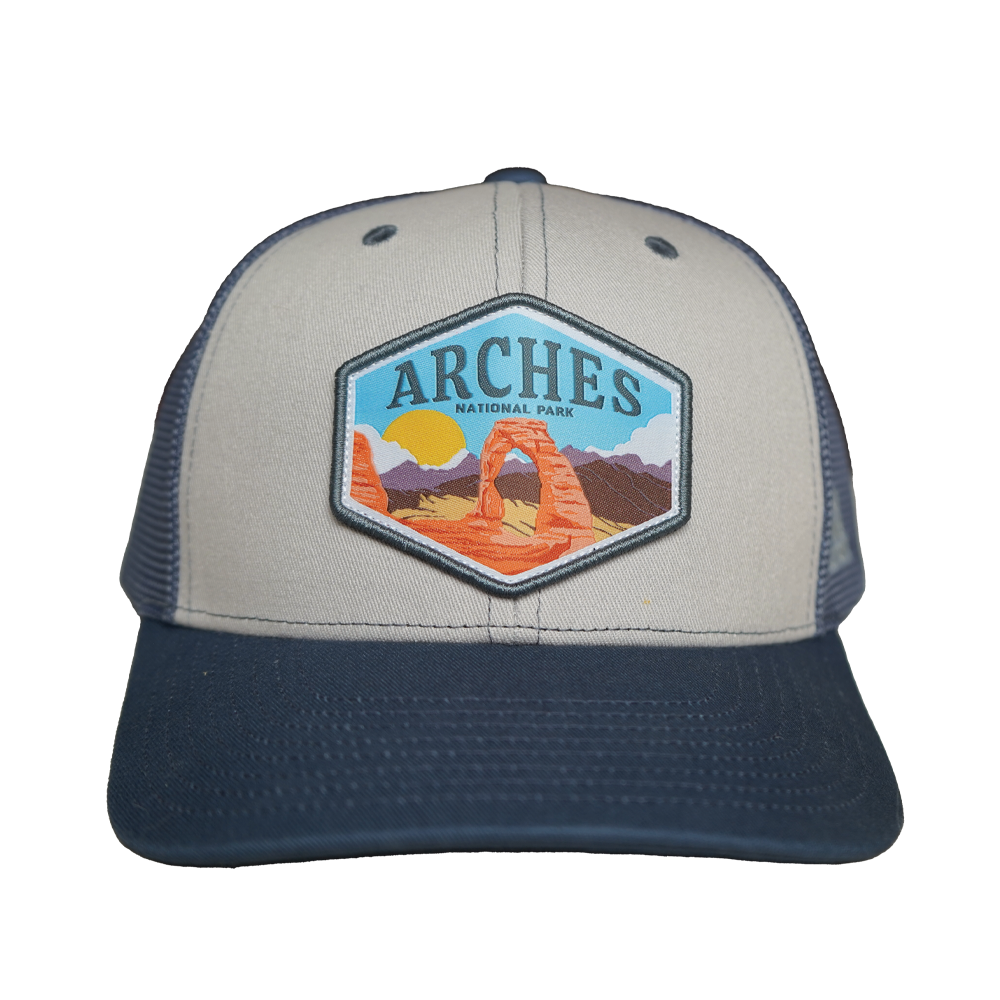 Arches Landscape Sketch Trucker Hat