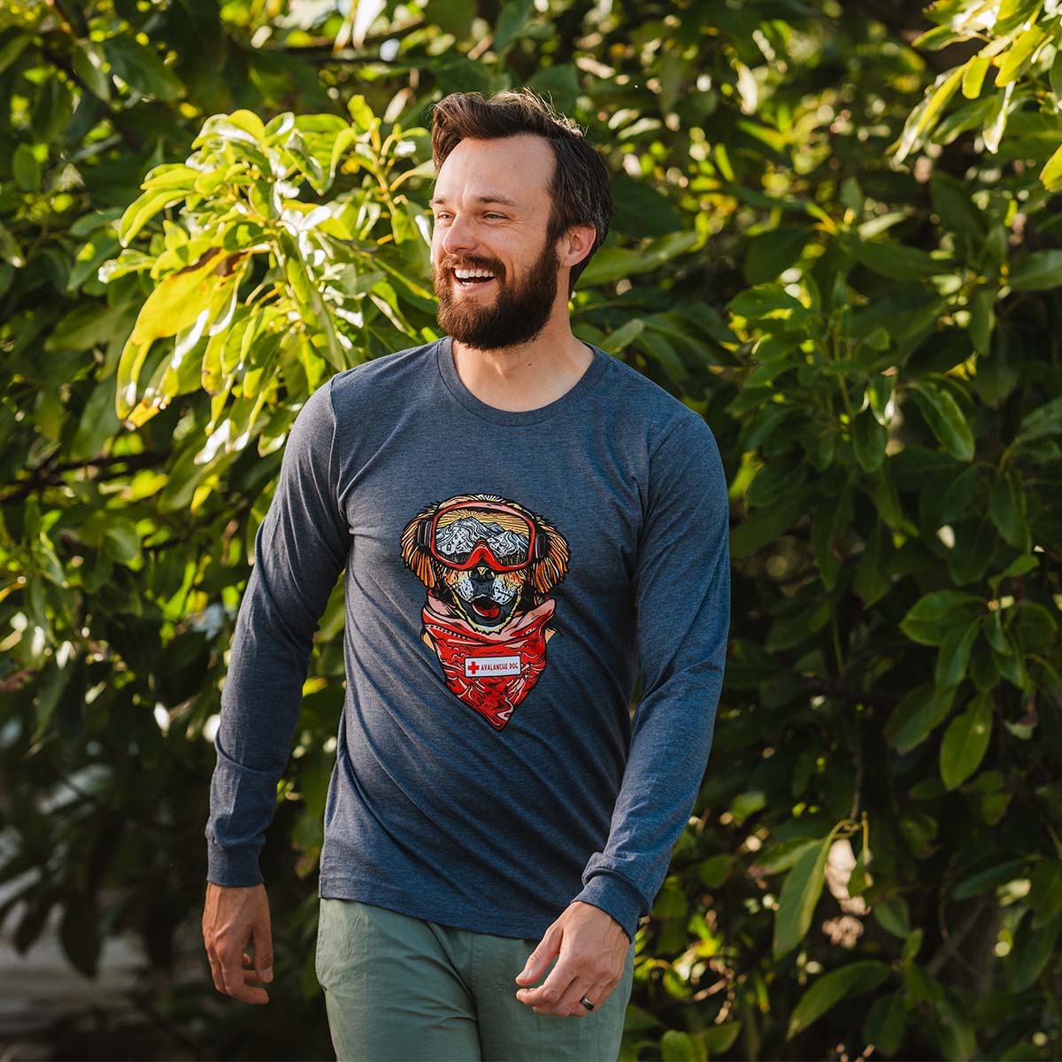 Maximus the Avalanche Dog Long Sleeve T-Shirt