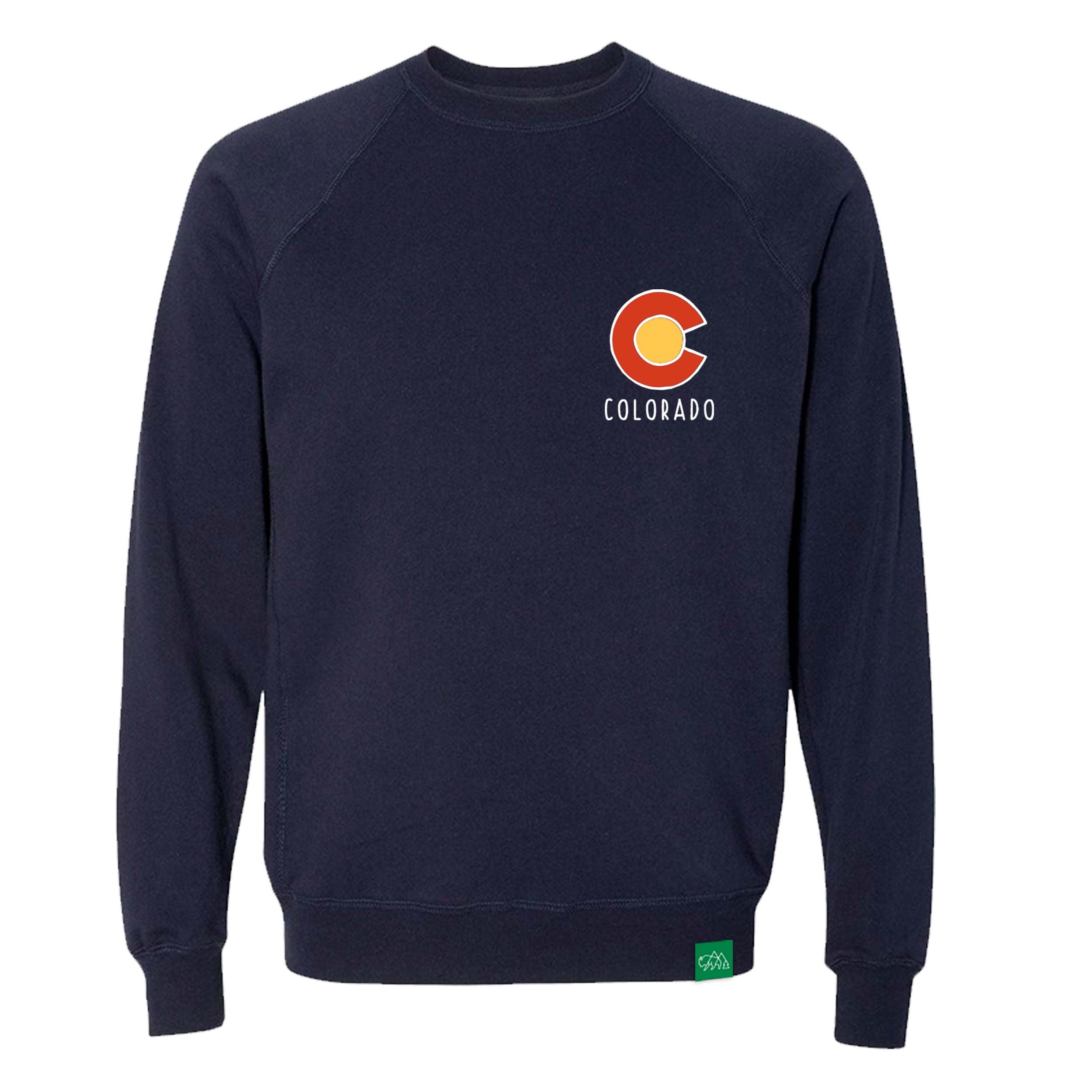 Colorado Topo Map Sweatshirt