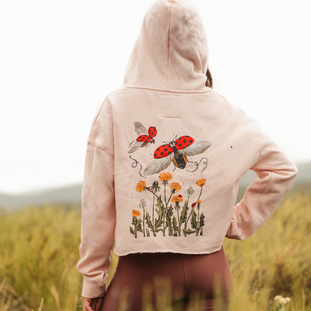 Classy Lady Crop Hoodie