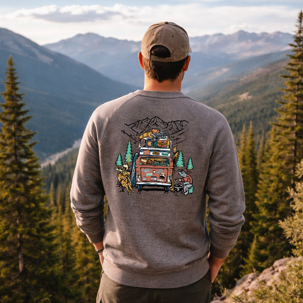 Colorado Bumper Sticker Sweatshirt
