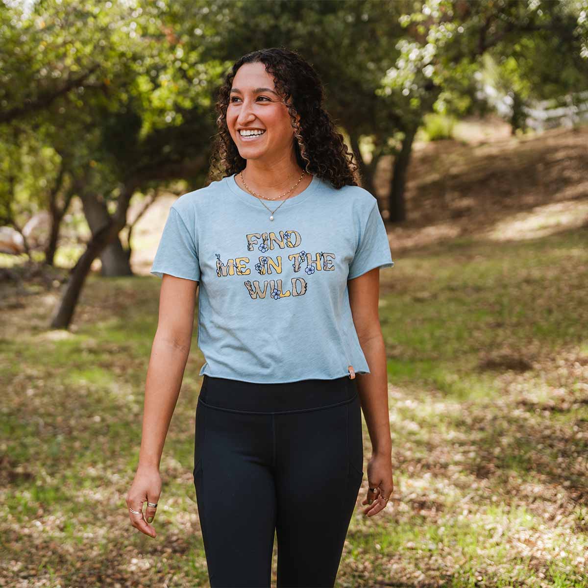 Find Me in the Wild Women's Crop T-Shirt