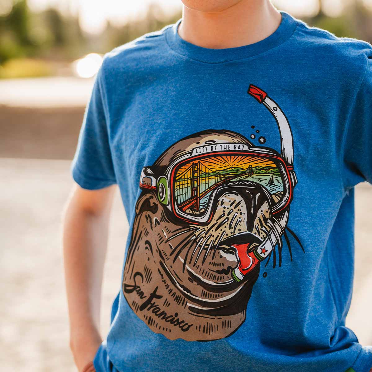 Miami Vice San Francisco Sea Lion Youth T-Shirt
