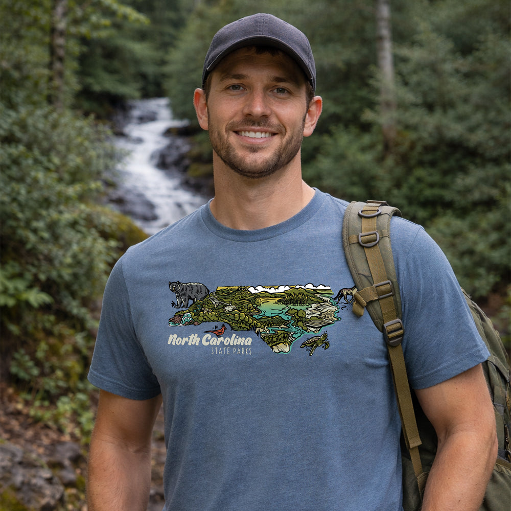 North Carolina State Parks Sketch T-Shirt