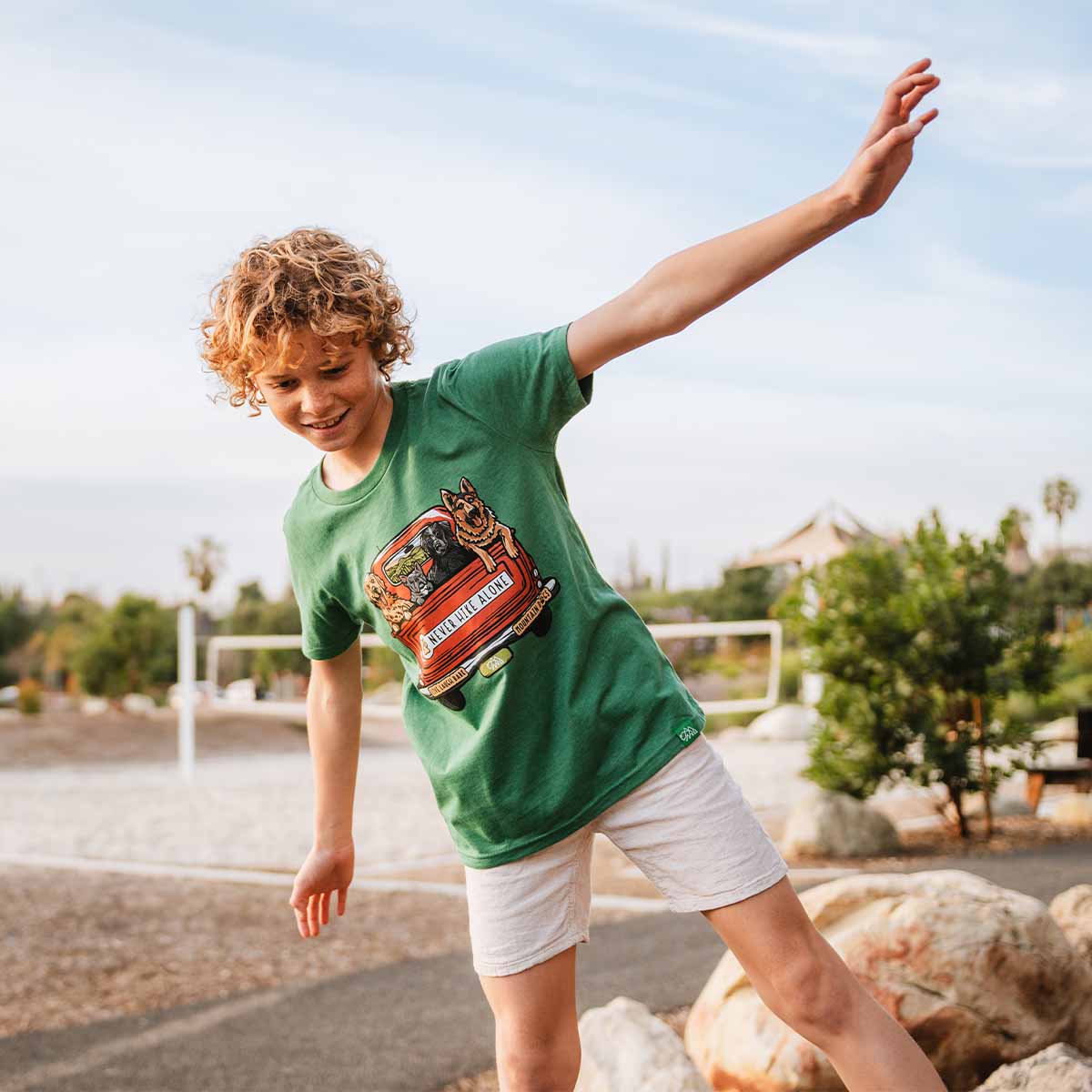 Never Hike Alone Youth T-Shirt