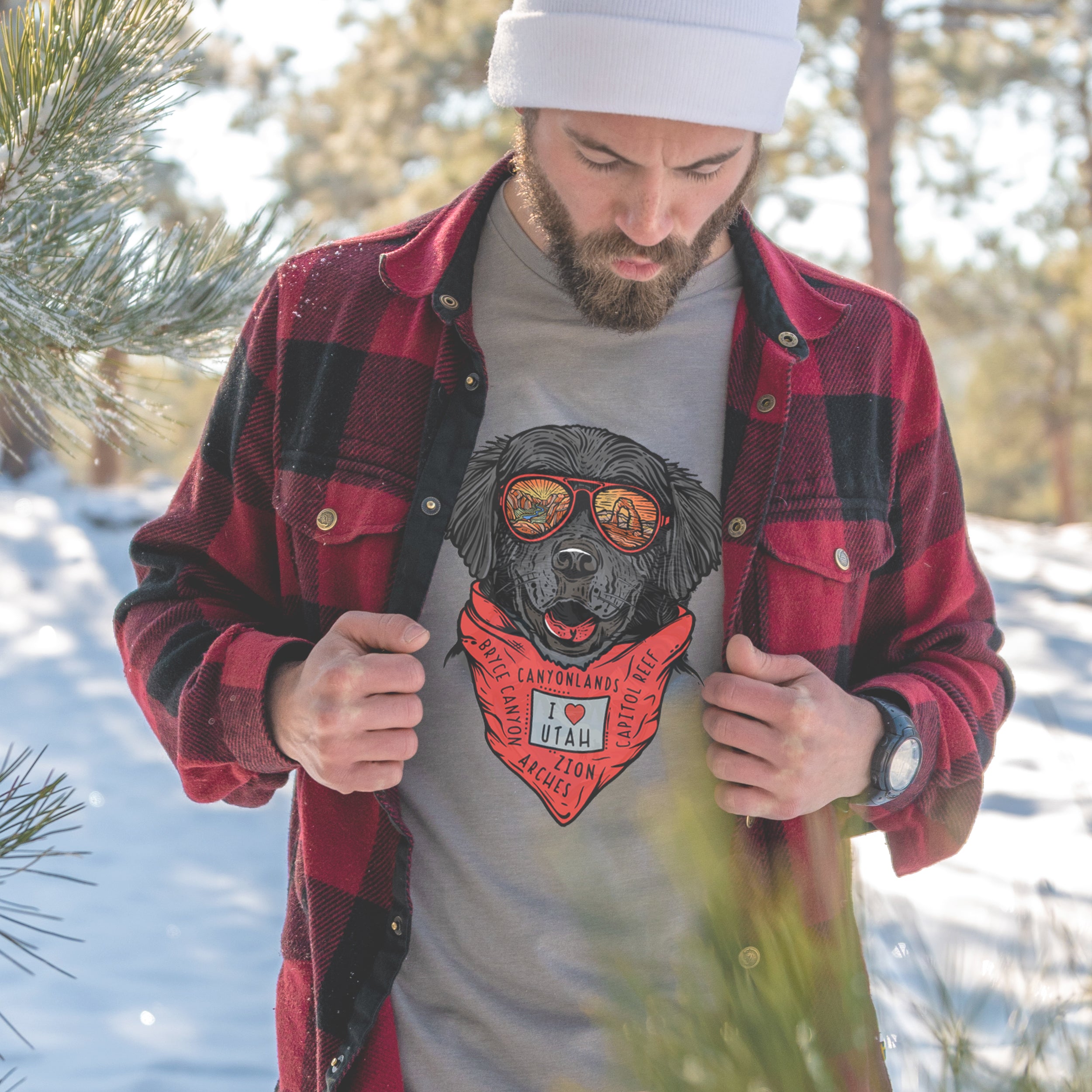 Parker the Utah Dog T-Shirt