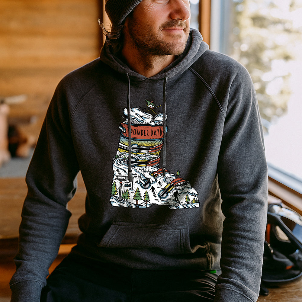 Powder Day Boot Hoodie