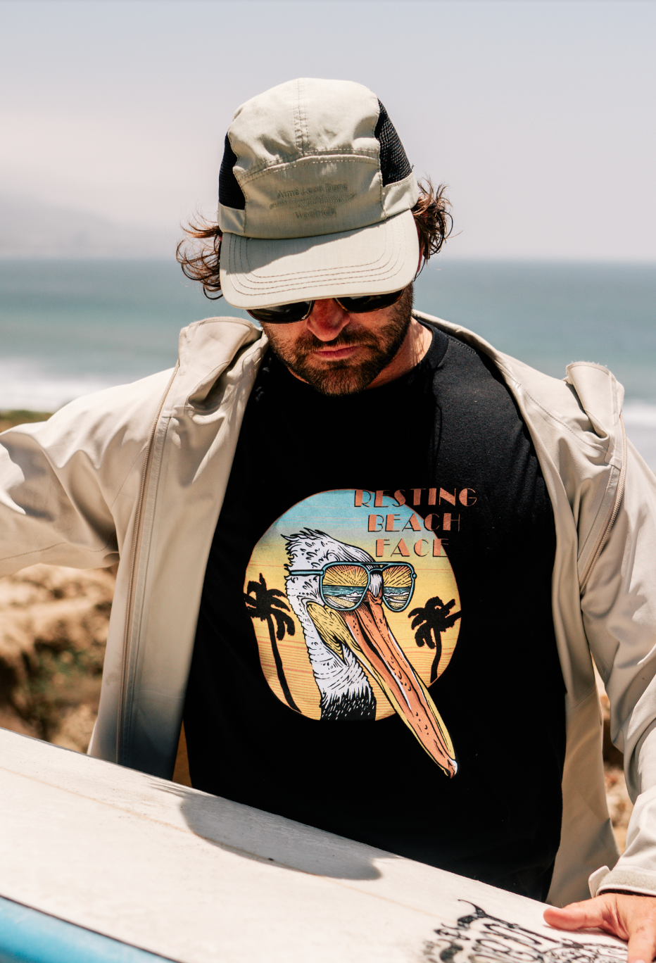 Resting Beach Face T-Shirt