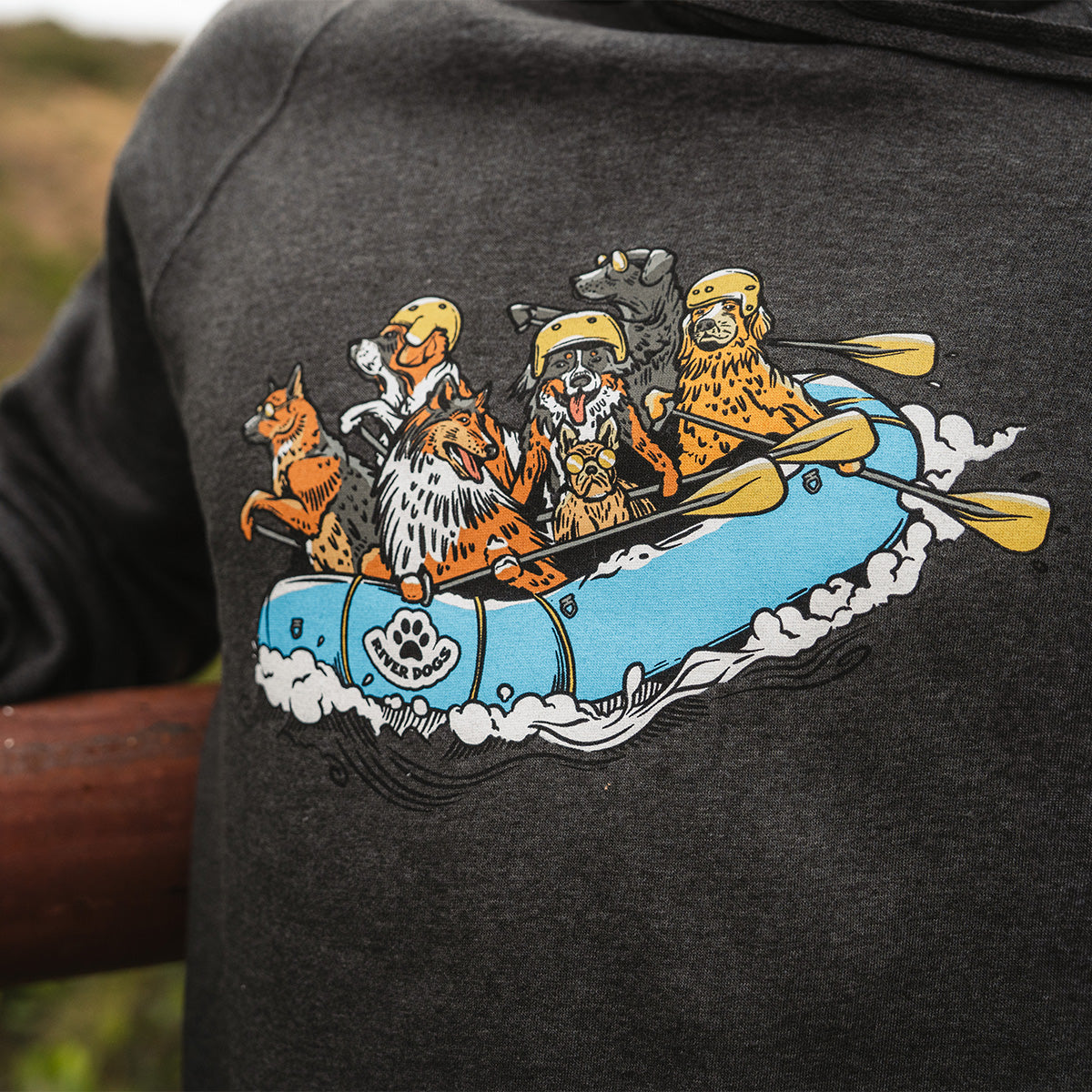River Dogs Hoodie Sweatshirt