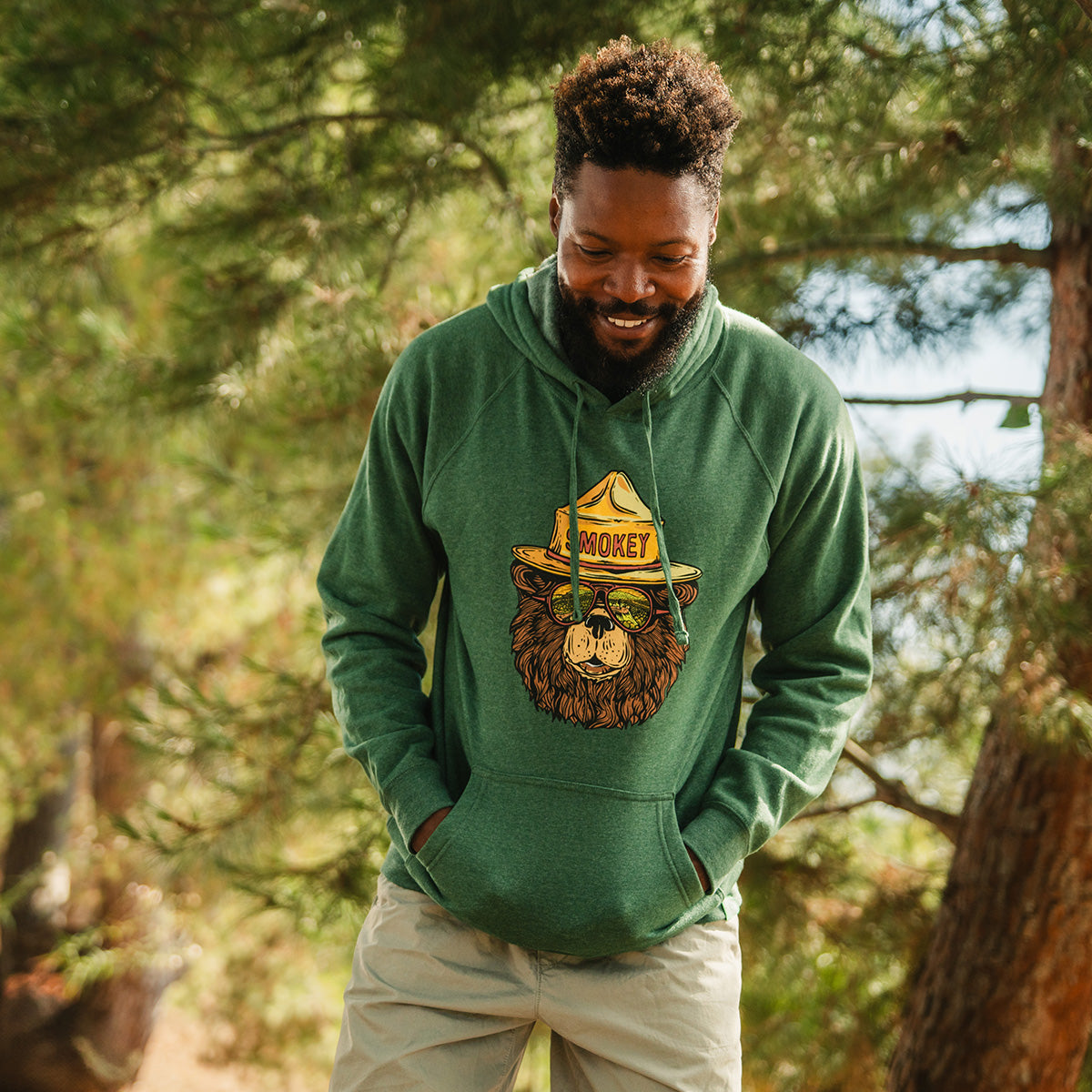 Smokey The Groovy Bear Hoodie