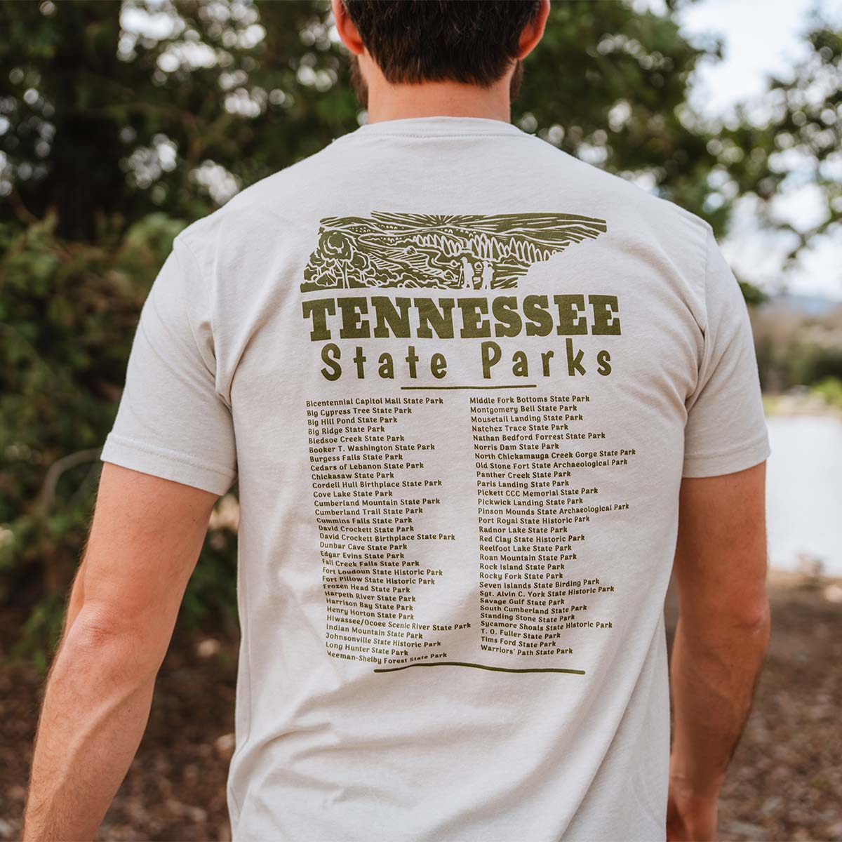 Ranger Ramble TN State Parks Raccoon T-Shirt