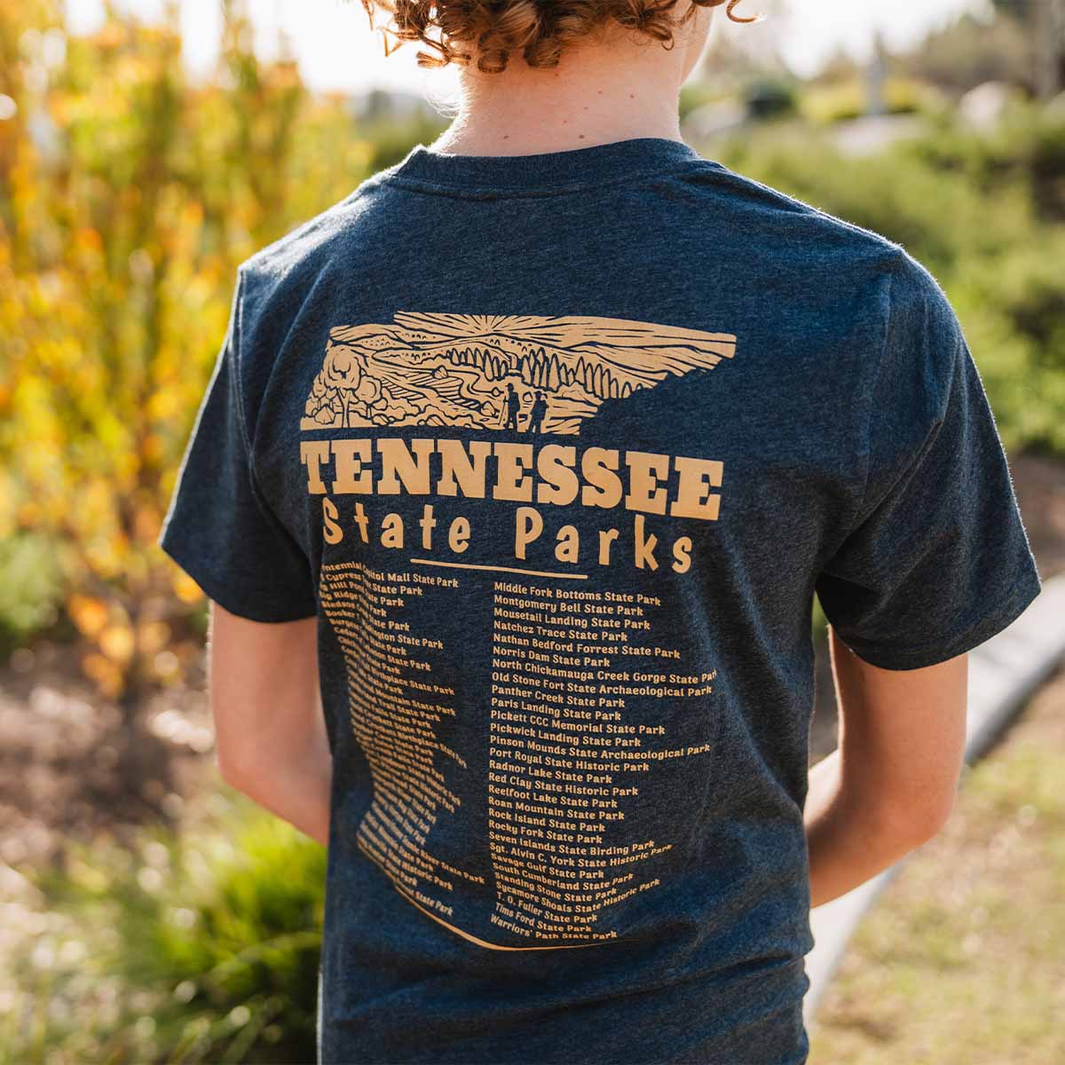 Ranger Ramble TN State Parks Raccoon Youth T-Shirt