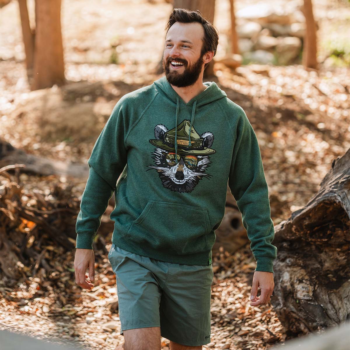Ranger Ramble TN State Parks Raccoon Hoodie