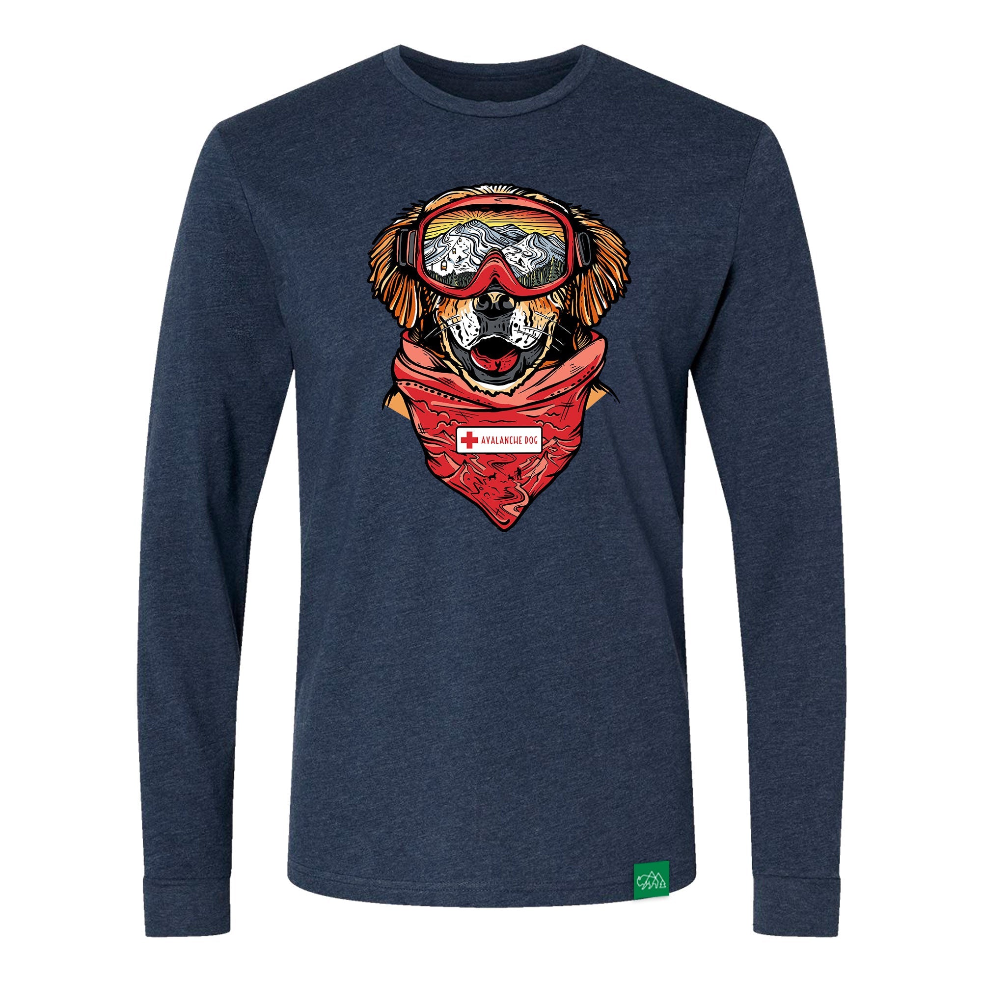 Maximus the Avalanche Dog Long Sleeve T-Shirt