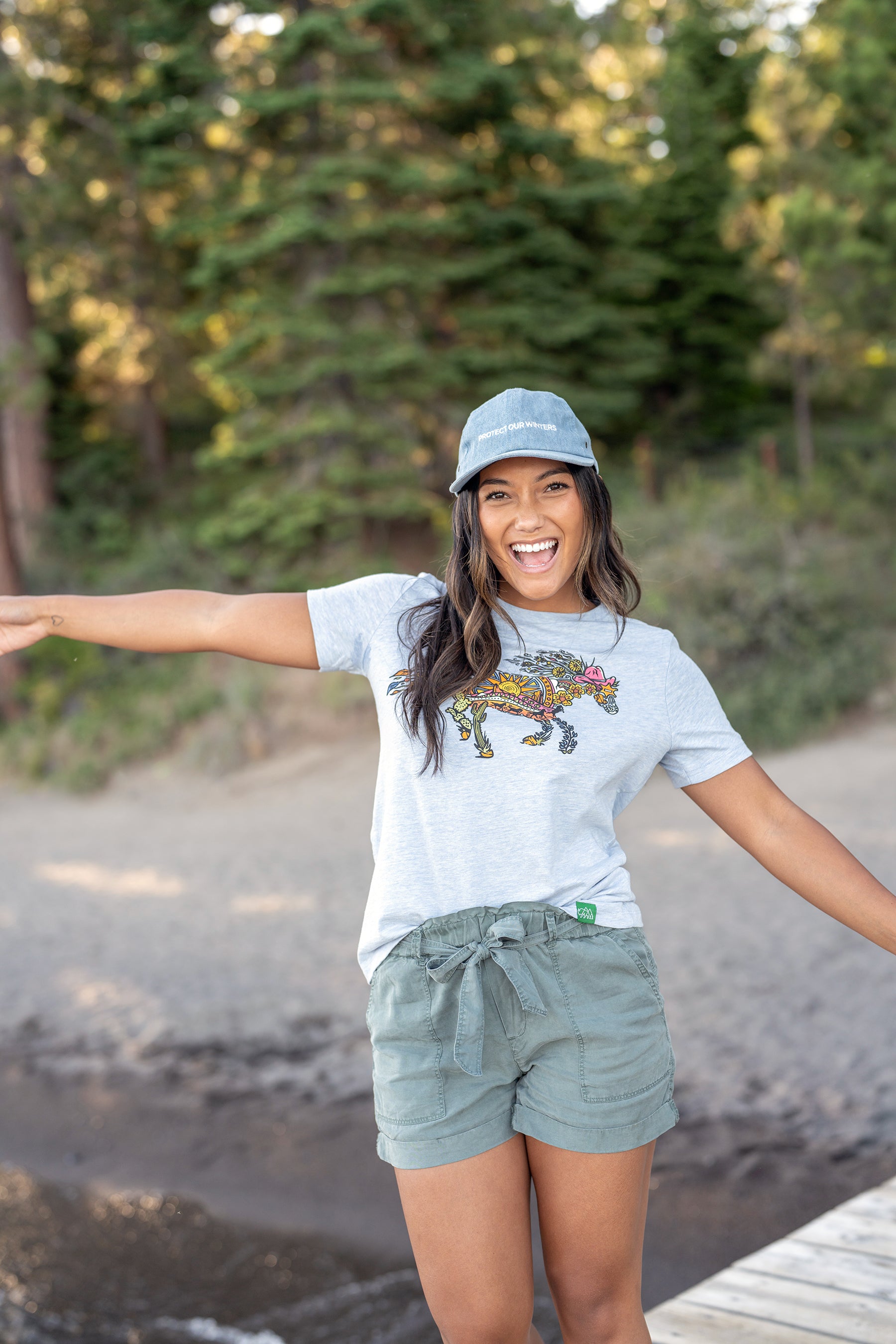 Boho Wild West Horse Women's Relaxed T-Shirt