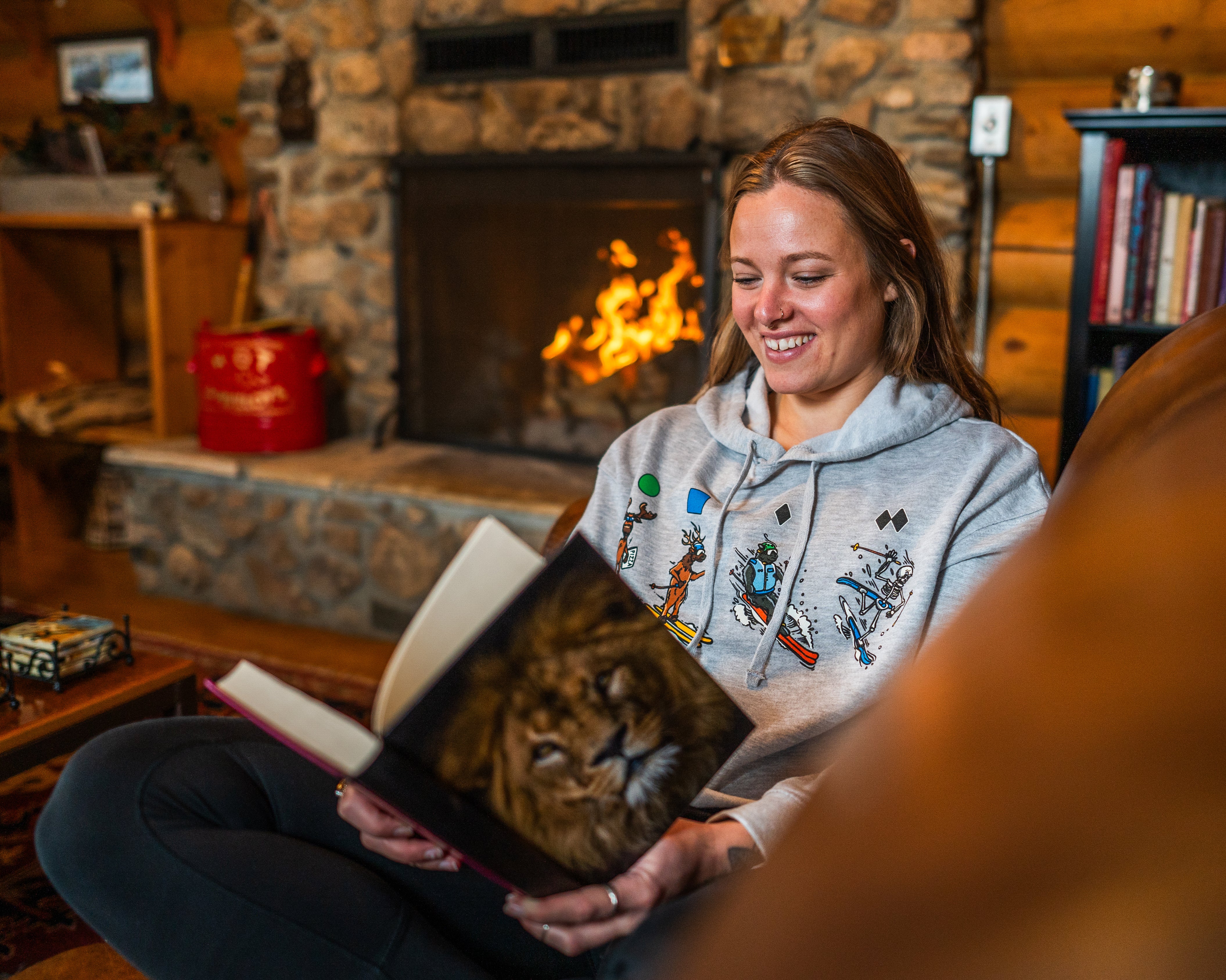 Double Black Women's Crop Hoodie