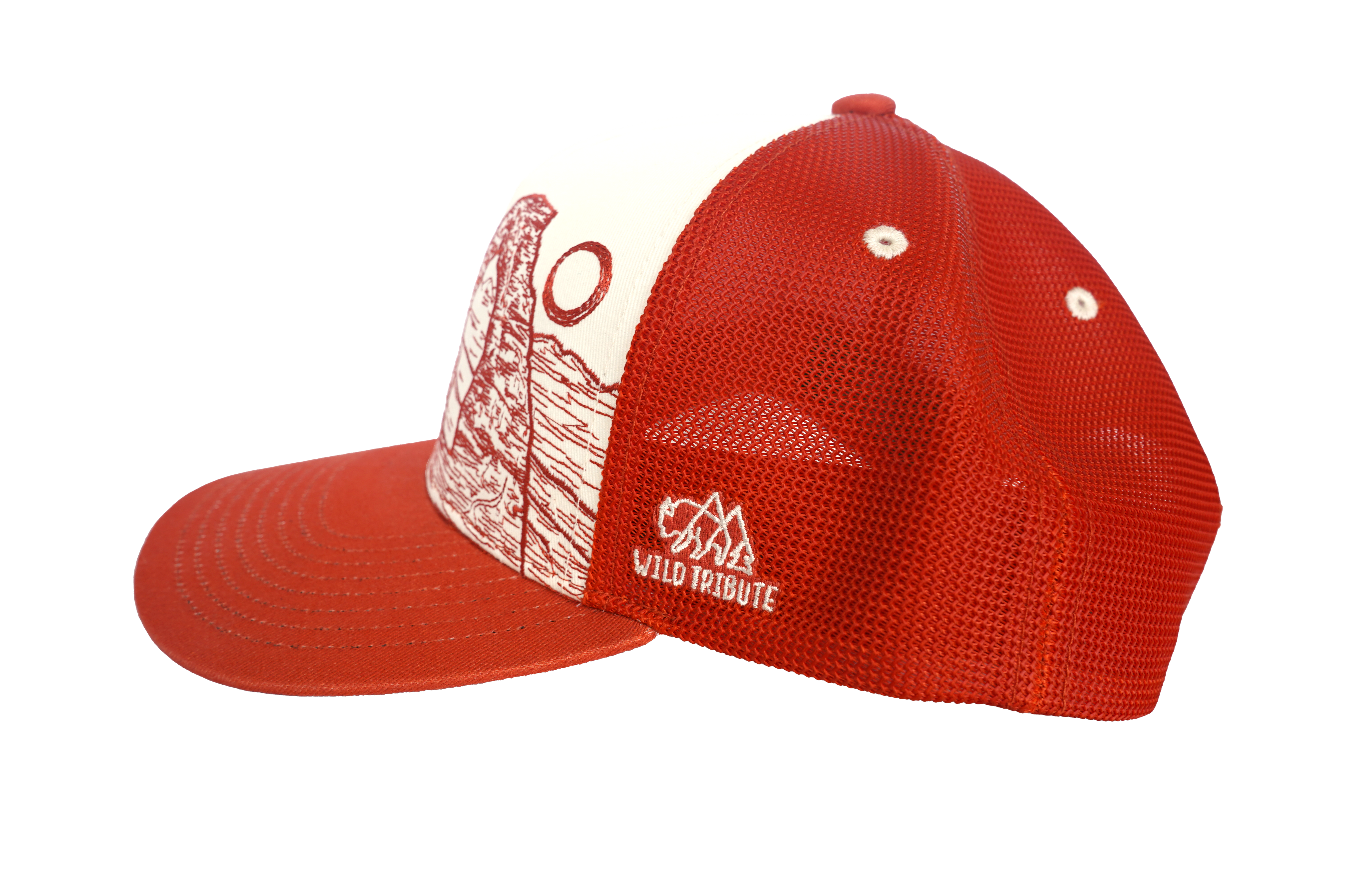 Delicate Arch Sketch 5 Panel Trucker Hat