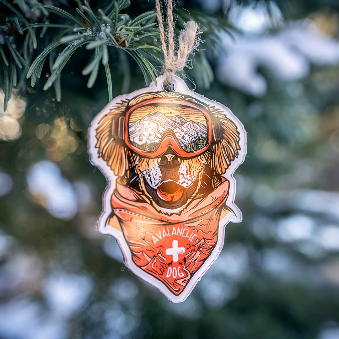 Maximus the Avalanche Dog Acrylic Ornament