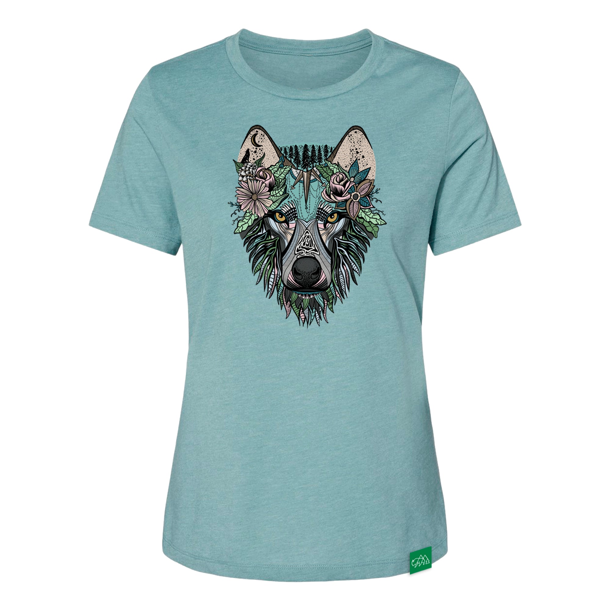 Wolf t 2025 shirt women's