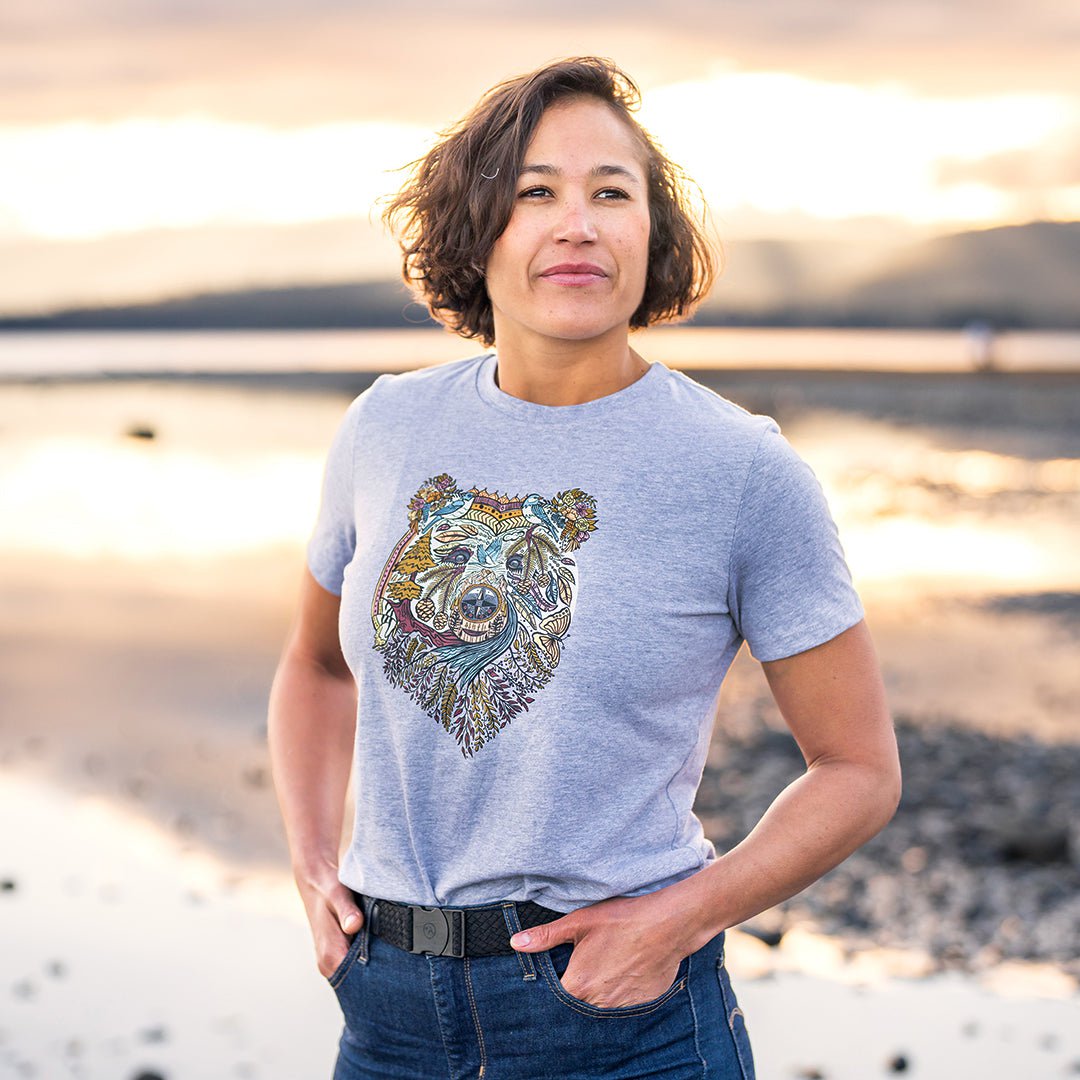 Boho Bear Women's Relaxed T-Shirt